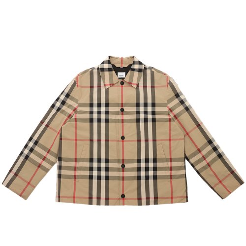 バーバリー ジャケット コーチジャケット ベージュ メンズ BURBERRY 8070347 A7028 BURBERRY バーバリー ジャケット コーチジャケット ベージュ メンズ 約73