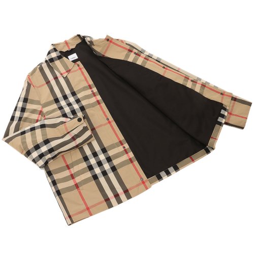 バーバリー ジャケット コーチジャケット ベージュ メンズ BURBERRY 8070347 A7028 BURBERRY バーバリー ジャケット コーチジャケット ベージュ メンズ 約73