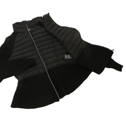 マッカージュ アウター ダウンジャケット コート ジョイ シェイプライン ブラック レディース MACKAGE JOY C0001 MACKAGE JOY マッカージュ アウター ダウンジャケット コート ジョイ シェイプライン ブラック レディース 約62×