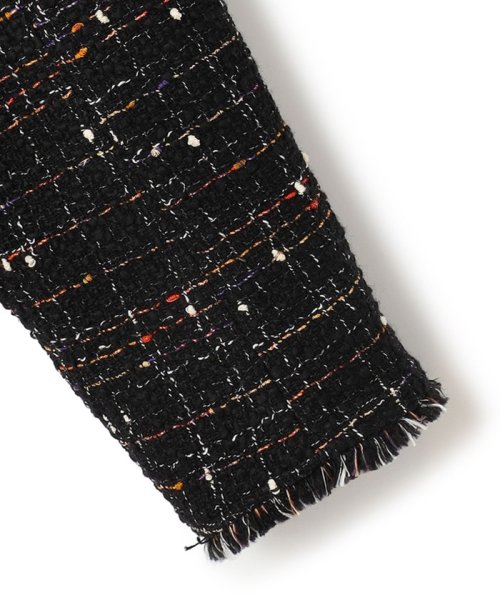 GIOLICA カラーミックスツイード ジャケット #075 #002 #305 #310 カラーミックスツイード モノトーンミックス レッドミックス ホワイト