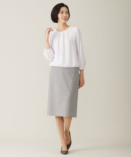 J.PRESS LADIES（LARGE SIZE）(J．プレス　レディス（大きいサイズ）)/【セットアップ対応】BAHARIYE2 スカート/img01