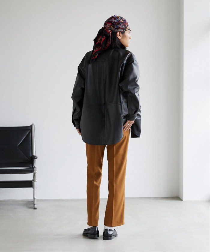 Journal Standard TRISECT シープスキン レザーシャツ 【公式通販】