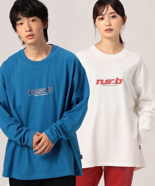 ns.b(エヌエスビー)/【NS.B（エヌエスビー）】/ロゴプリントロングスリーブTシャツ/img11