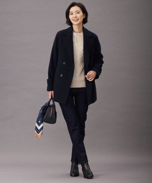 J.PRESS LADIES（LARGE SIZE）(J．プレス　レディス（大きいサイズ）)/【洗える】BASIC STRETCH DENIM スキニー パンツ/img24