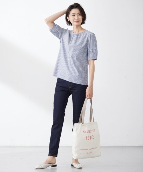 J.PRESS LADIES（LARGE SIZE）(J．プレス　レディス（大きいサイズ）)/【洗える】BASIC STRETCH DENIM スキニー パンツ/img32