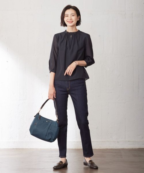 J.PRESS LADIES（LARGE SIZE）(J．プレス　レディス（大きいサイズ）)/【洗える】BASIC STRETCH DENIM スキニー パンツ/img35