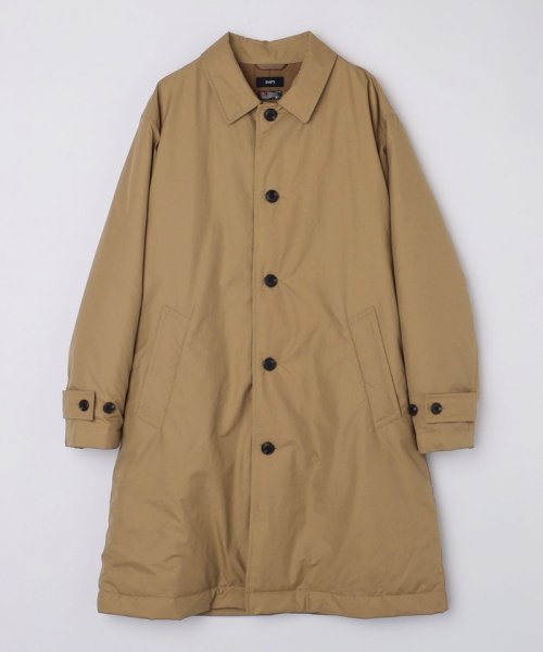 SHIPS:〈撥水〉Thinsulate 中綿 ステンカラーコート 中綿 Thinsulate