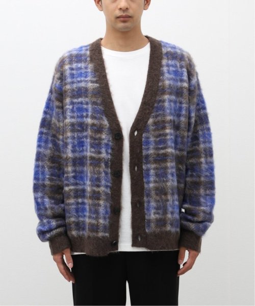 PULP(パルプ)/【JIEDA / ジエダ】MOHAIR CHECKED CARDIGAN/img35