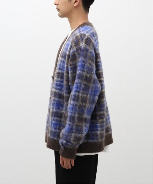 PULP(パルプ)/【JIEDA / ジエダ】MOHAIR CHECKED CARDIGAN/img36