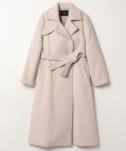 スプリットラグランロングコート 