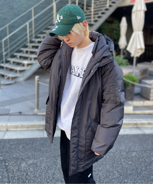 SETUP7(SETUP7)/【SETUP7】Cruiser Hooded Jacket フェイクダウンフーデッドコート/img16