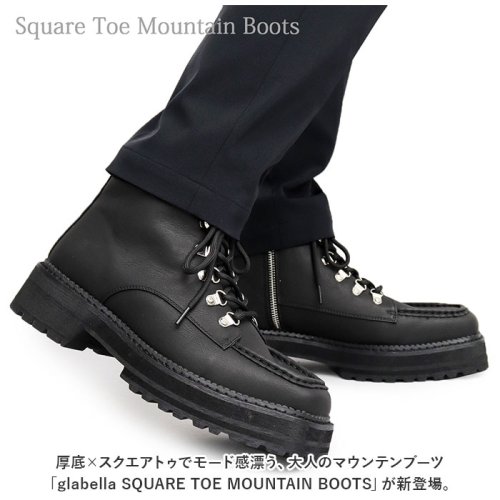 BACKYARD FAMILY(バックヤードファミリー)/glabella SQUARE TOE MOUNTAIN BOOTS/img02