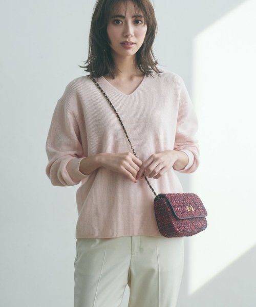 GIOLICAツイード チェーンショルダーバッグ 品番 BO3DSA0207