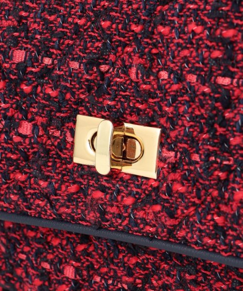 GIOLICAツイード チェーンショルダーバッグ 品番 BO3DSA0207