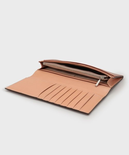 マーブルレザー 2つ折り長財布 