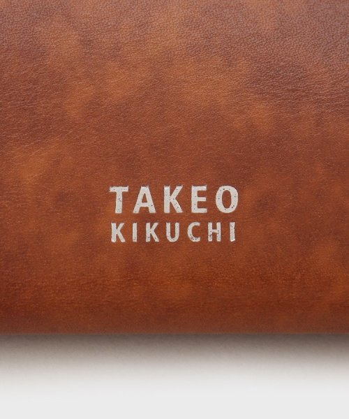 マーブルレザー 2つ折り長財布 