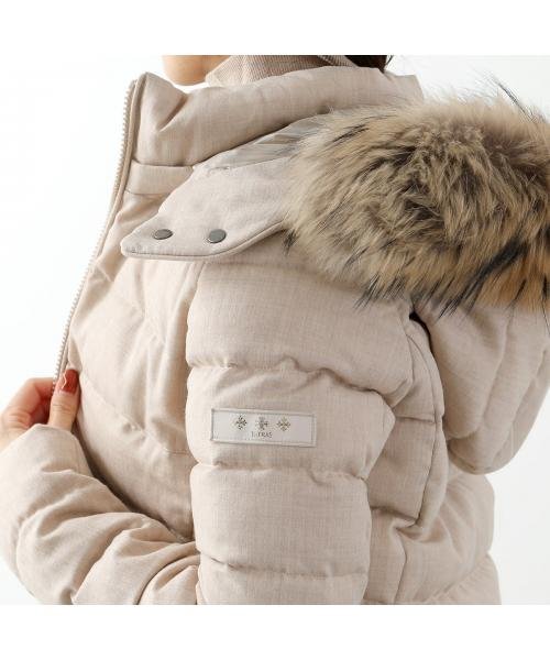 TATRAS ダウンジャケット LAVIANA ラクーンファー ダウンコート LAVIANA TATRAS ダウンジャケット ラクーンファー ラヴィアナ