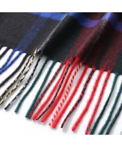 ◆ジョンストンズ カシミヤ 大判 ストール wa56 チェック柄 カシミヤ 大判 ストール