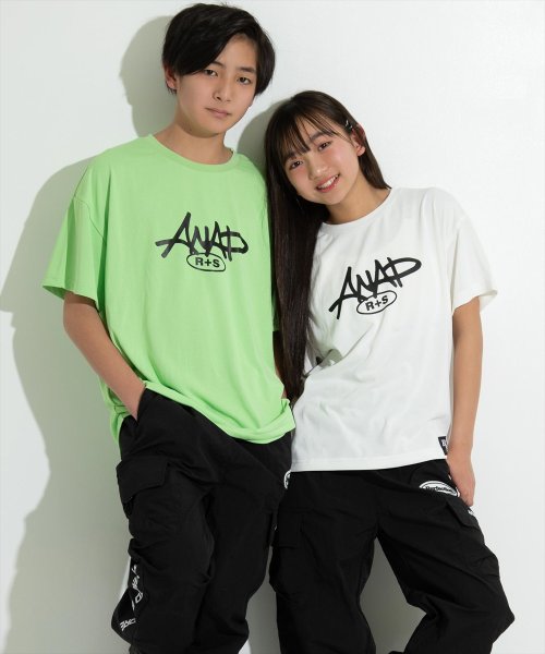 ANAP　GiRL(アナップガール)/R+SストリートロゴビッグTシャツ/img11
