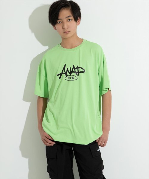 ANAP　GiRL(アナップガール)/R+SストリートロゴビッグTシャツ/img13