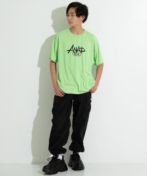 ANAP　GiRL(アナップガール)/R+SストリートロゴビッグTシャツ/img15