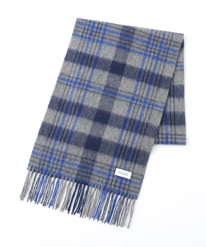 チェックバリエーション チェックマフラー(505375448)｜HANKYU MEN'S