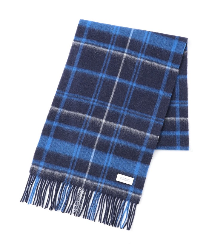 チェックバリエーション チェックマフラー(505375448)｜HANKYU MEN'S