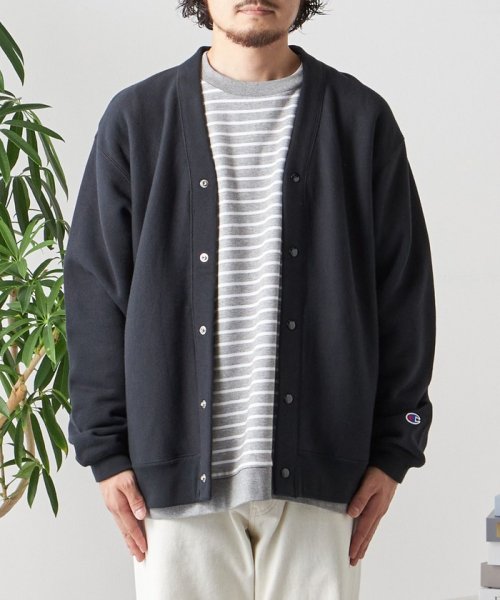 SHIPS any MEN(シップス　エニィ　メン)/【Begin11月号 BB10 掲載】【SHIPS any別注】Champion: リバースウィーブ(R) 裏起毛 Vネック カーディガン◇/img13