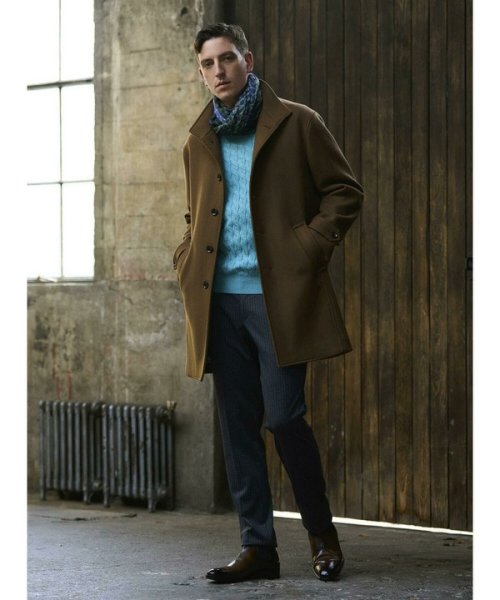 【Bellandi/べランディ】スタンドカラーコート 