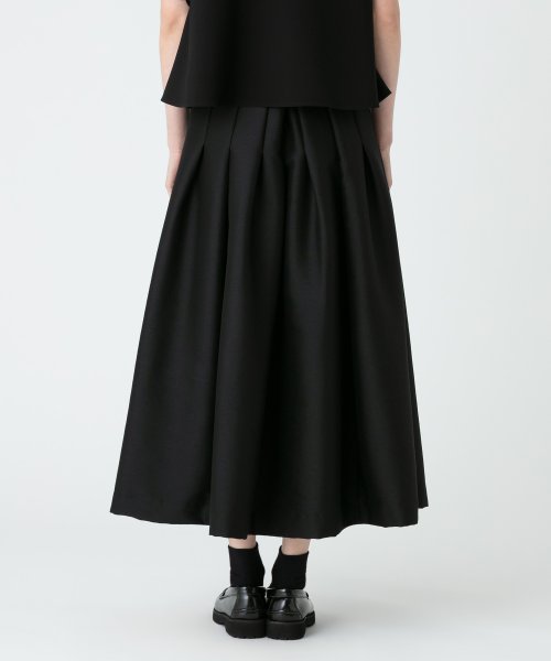 【LOULOU WILLOUGHBY】ジップアップタックスカート 【洗える】ウスカルデニム スカート KUE2635586185(20196円)