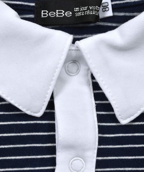 BeBe(ベベ)/ボーダーポロシャツ+パンツセット(80~90cm)/img14