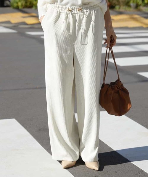 コーデュロイイージーパンツ 