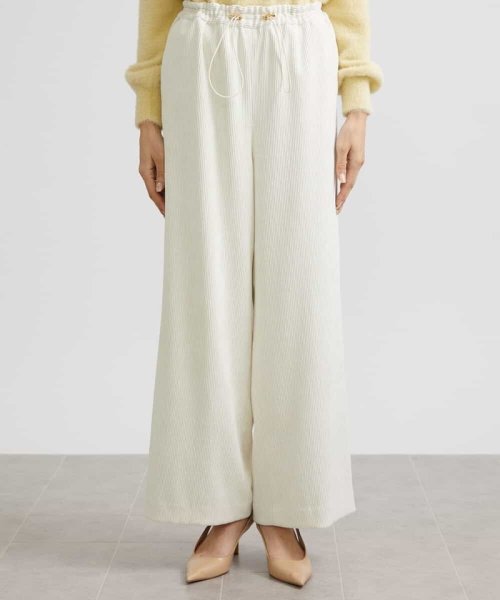 コーデュロイイージーパンツ 