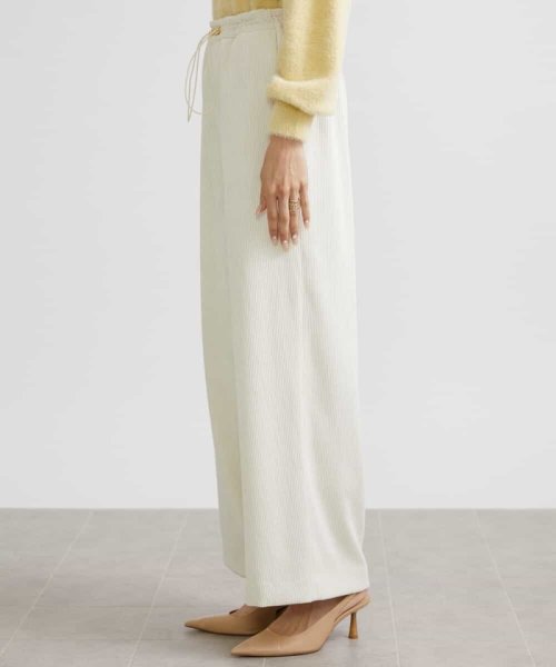 コーデュロイイージーパンツ 