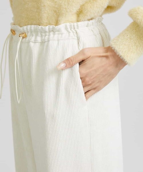 コーデュロイイージーパンツ 