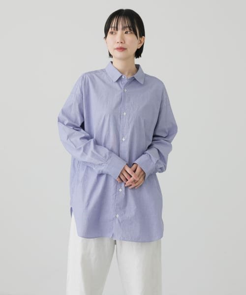 KAGURE(かぐれ)/『ユニセックス』コットンビッグシャツ/img10