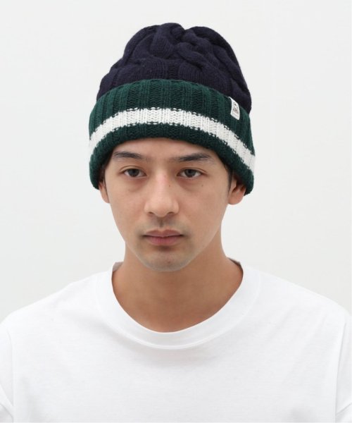 JOURNAL STANDARD(ジャーナルスタンダード)/【INVERALLAN / インバーアラン】CRICKET STRIPE CABLE HAT/img08