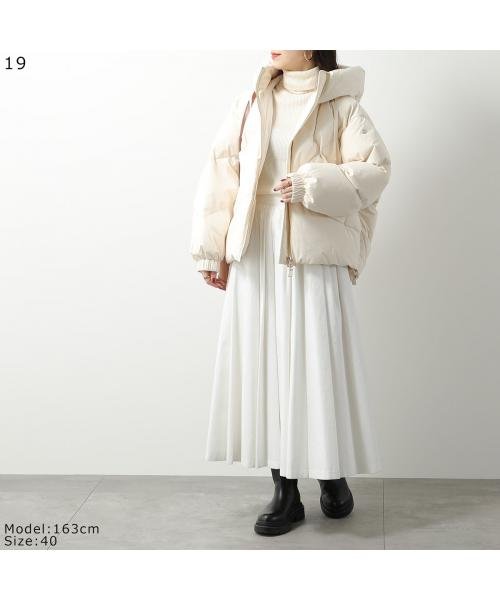 DUNO ダウンジャケット PEGGIE CERTOSA フード付き ダウンジャケット PEGGIE CERTOSA