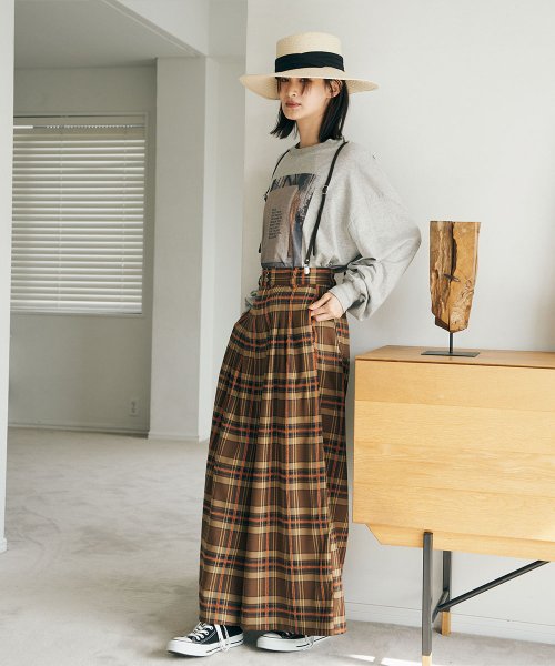 marjour(マージュール)/RETRO CHECK PANTS/img02