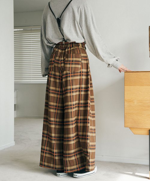 marjour(マージュール)/RETRO CHECK PANTS/img07