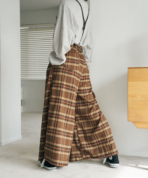 marjour(マージュール)/RETRO CHECK PANTS/img08