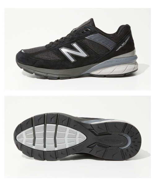 new balance(ニューバランス)/ニューバランス New Balance M990 V5 Made in USA スニーカー メンズ シューズ 靴 グレー ネイビー ブラック 26.5～28.0/img09
