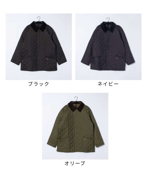 Barbour(バブアー)/バブアー Barbour MQU0001 ジャケット Liddesdale Quilted メンズ アウター リッズデイル キルティング 中綿 ステンカラー コ/img02