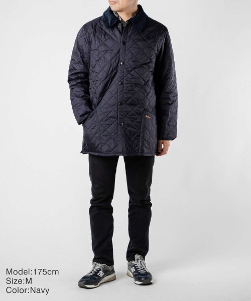 Barbour(バブアー)/バブアー Barbour MQU0001 ジャケット Liddesdale Quilted メンズ アウター リッズデイル キルティング 中綿 ステンカラー コ/img07