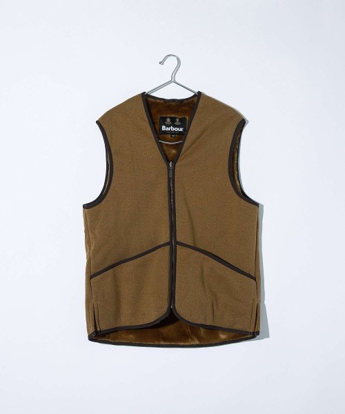 Barbour(バブアー)/バブアー Barbour MLI0004 ベスト Warm Pile Waistcoat Zip－In Liner メンズ レディース アウター ライナーベスト/img14