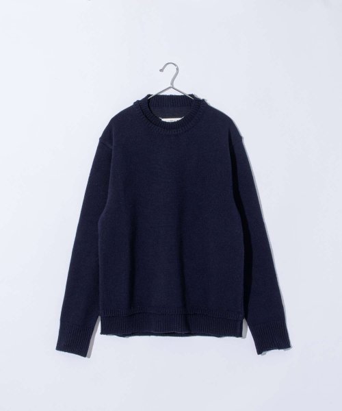 MAISON MARGIELA(メゾンマルジェラ)/メゾン マルジェラ MAISON MARGIELA SI1GP0001 S18064 ニット SWEATER メンズ トップス 長袖 エルボーパッチ セーター /img02