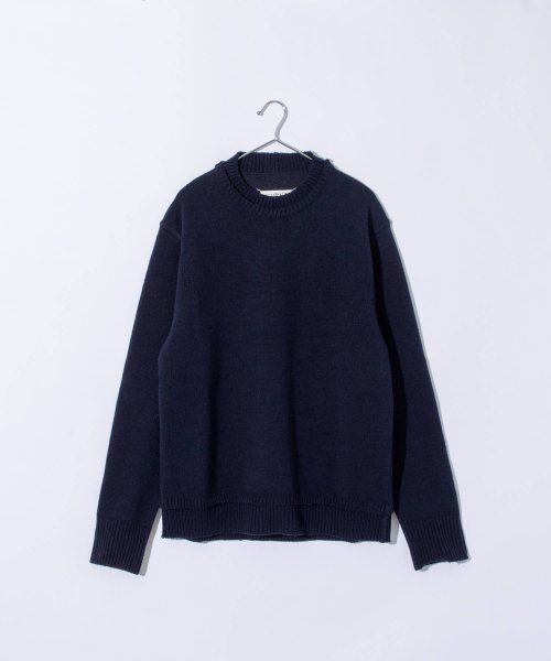 MAISON MARGIELA(メゾンマルジェラ)/メゾン マルジェラ MAISON MARGIELA SI1GP0001 S18064 ニット SWEATER メンズ トップス 長袖 エルボーパッチ セーター /img13