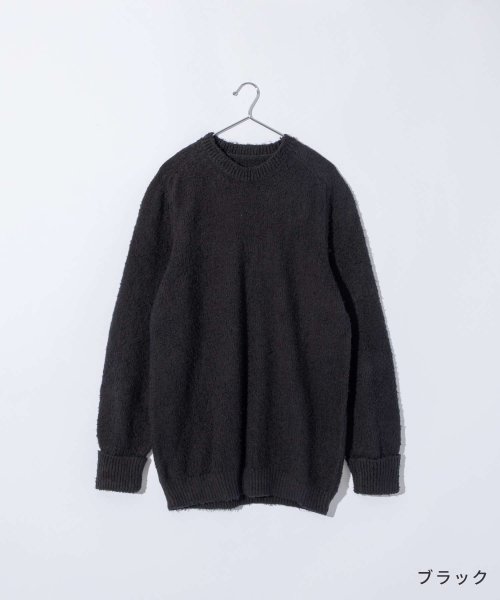 MAISON MARGIELA(メゾンマルジェラ)/メゾン マルジェラ MAISON MARGIELA SI0GP0001 S17664 ニット SWEATER レディース トップス 長袖 オーバーサイズ パイル/img03