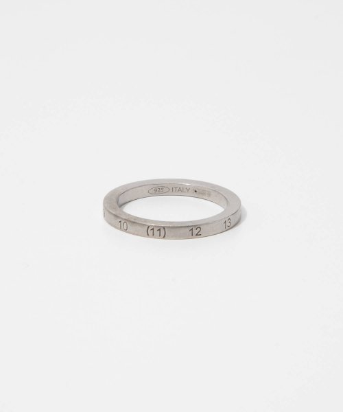 MAISON MARGIELA(メゾンマルジェラ)/メゾン マルジェラ MAISON MARGIELA SI8UQ0002 SV0129 リング RING メンズ レディース アクセサリー ナンバリング ロゴ 指/img06