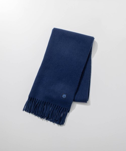 MAISON KITSUNE(メゾンキツネ)/メゾンキツネ MAISON KITSUNE LM06201WA0018 スカーフ FOX HEAD PATCH SCARF メンズ フォックスヘッド パッチ マ/img02